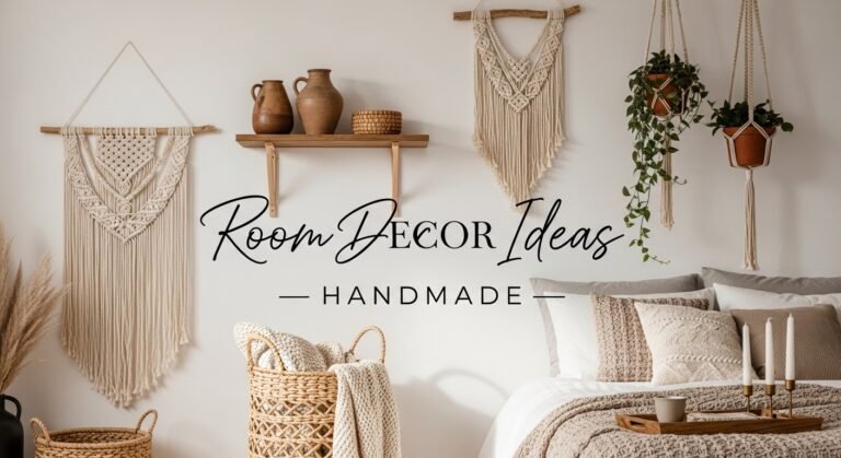 12+ Room Decor Ideas Handmade