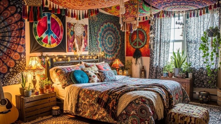 Hippie Room Decor DIY Bedroom Ideas Wall Art DIY – 12 Creative Ways to Build a Free-Spirited Space