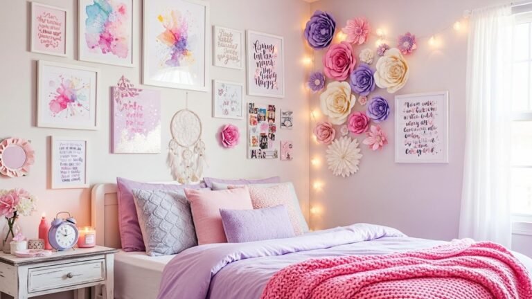 12+ Teen Girl Bedroom Decor Diy Wall Art Room Ideas