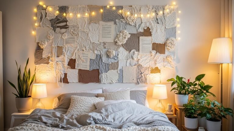 DIY Wall Decor for Living Room – Creative Art Ideas for Bedroom Spaces