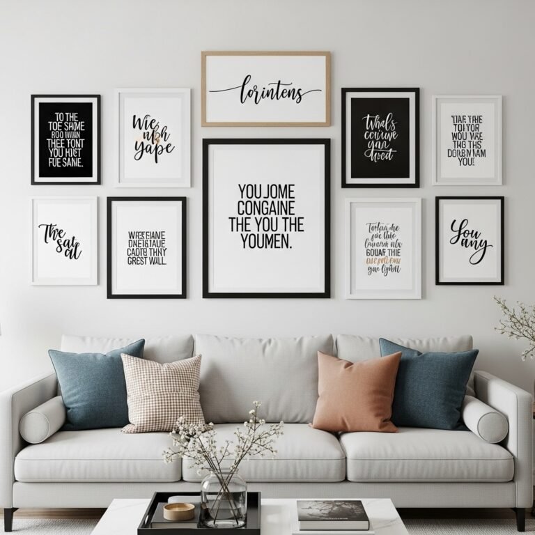 Quote Wall Ideas DIY Room Decor – 12 Creative Ways to Style ...