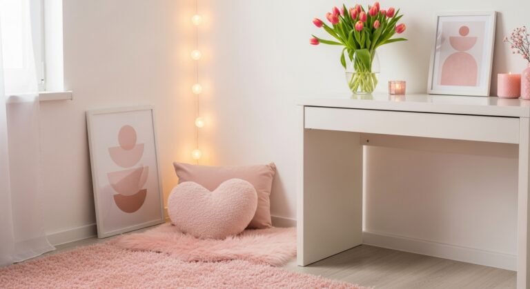 Room Decor Ideas Aesthetic Simple Pink