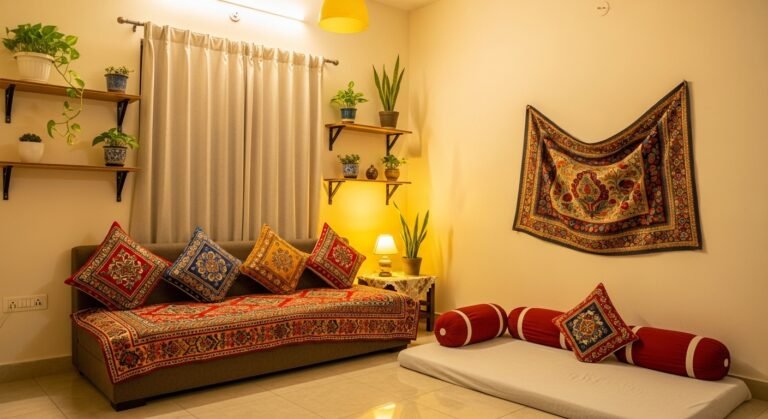 Drawing Room Decor Ideas Indian Simple Aesthetic: Elegant & Cozy Living Spaces