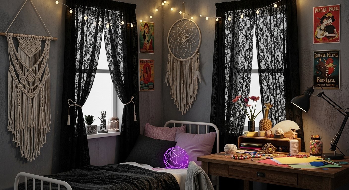 Fairy Grunge Room Decor Ideas DIY: Transform Your Space with Edgy Charm - Aura Nest
