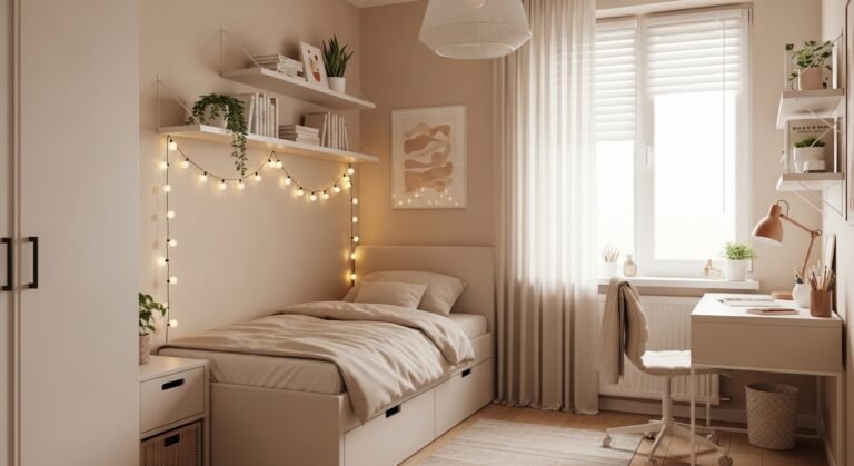 Cozy Small Aesthetic Bedroom Ideas for Teens: Stylish Comfort in Limited Space