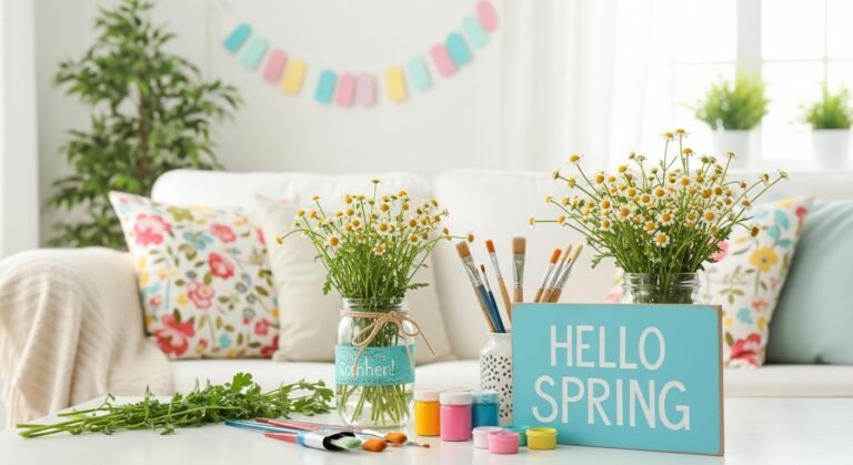 DIY Spring Decorating Ideas for the Home: Fresh, Budget-Friendly Ways to Brighten Your Space