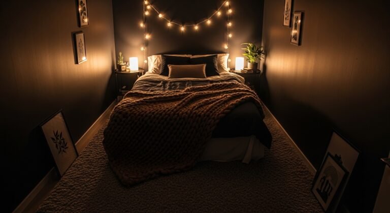 Romantic Dark Cozy Small Bedroom Ideas: Warm, Intimate & Stylish Spaces