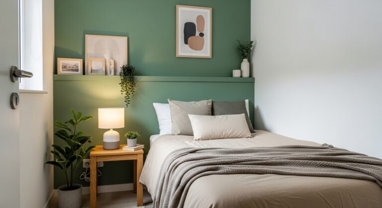 Small Bedroom Ideas with Green Walls: Cozy, Stylish & Space-Saving Inspiration