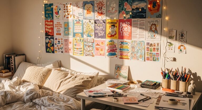 Room Decor Ideas Handmade Posters: Creative & Aesthetic DIY Wall Inspiration