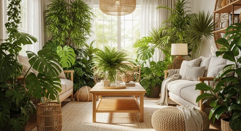 Tropical Interior: 12 Stunning Ideas to Create a Relaxing Paradise at Home
