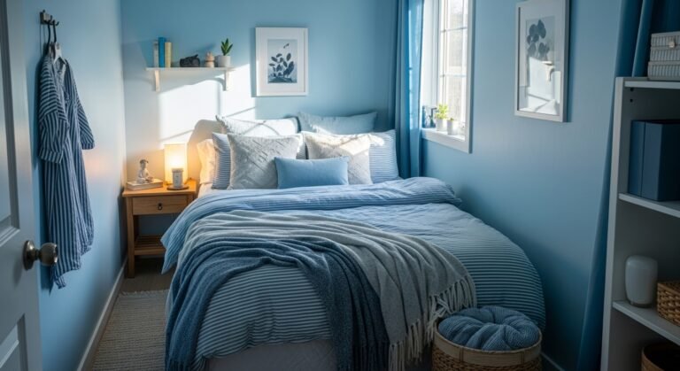 Cozy Bedroom Ideas Small Room Blue: Transform Your Small Space into a Relaxing Retreat