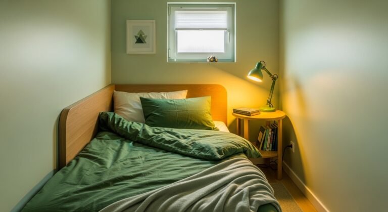 Cozy Bedroom Ideas Small Room Green Boy: Stylish & Space-Saving Inspiration