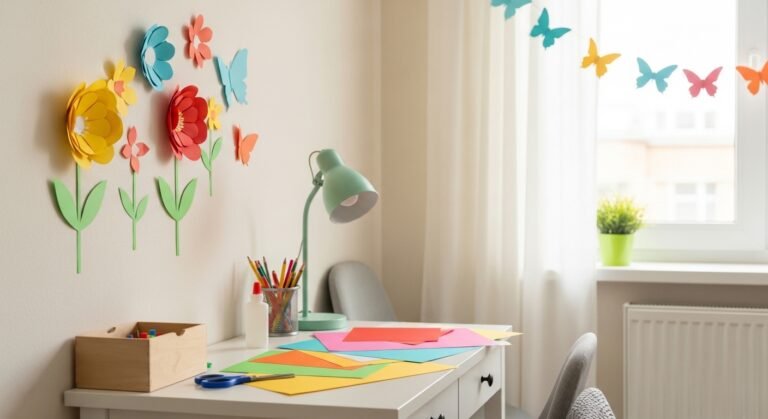 Simple Room Decor Ideas Easy DIY with Paper: Creative & Budget-Friendly Styling