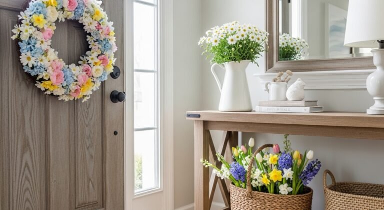 Farmhouse Spring Decorating Ideas for the Home