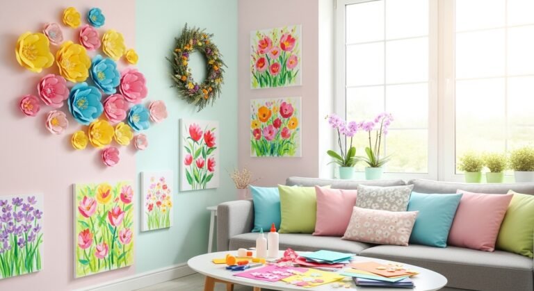 Spring Decorating Ideas for the Home: DIY Projects & Wall Art