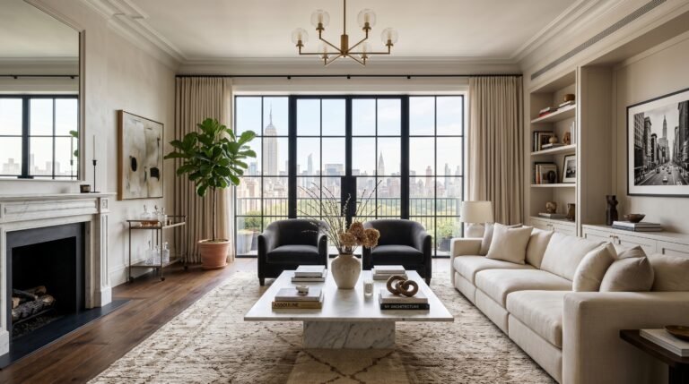 NYC Townhouse Interior: Elegant Design Ideas for Timeless Urban Living