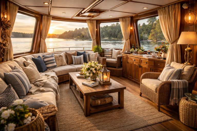 Boat House Interior Ideas: Stylish and Functional Designs for a Waterfront Retreat