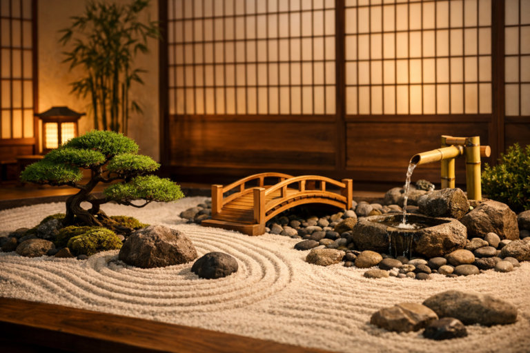 Zen Garden Interior: Calm, Minimalist & Aesthetic Design Ideas for a Peaceful Home
