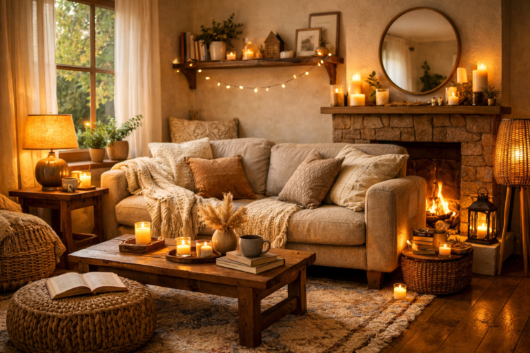 Cozy Home Interior: Stylish and Comfortable Ideas for a Warm Living Space