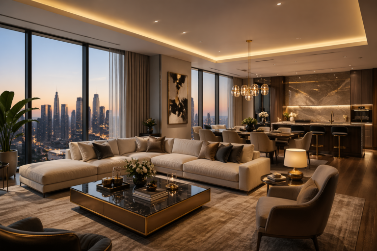 Luxury Apartment Interior: Elegant Design Ideas for a Sophisticated Living Space