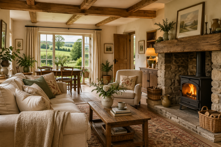 Countryside House Interior: Timeless Design Ideas for a Cozy and Elegant Home
