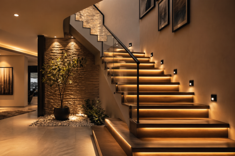 Interior Stair Lighting: Stylish and Functional Ideas to Elevate Your Space