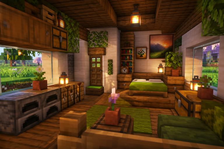 Minecraft Small House Interior: 12 Smart and Stylish Design Ideas