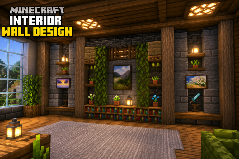 Minecraft Interior Wall Design: Creative Ideas to Transform Your Builds