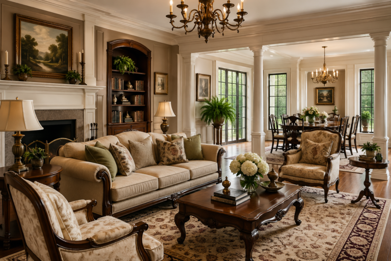 Classic House Interior: Timeless Design Ideas for Elegant Living Spaces