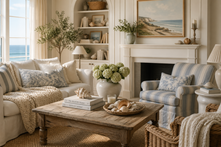 Coastal Grandmother Aesthetic Interior: Timeless Elegance Meets Relaxed Living