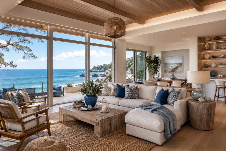 Sea House Interior: Coastal Design Ideas for a Calm and Breezy Home