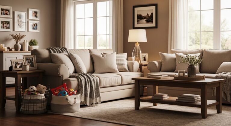 Family Home Interior: Creating a Comfortable, Functional & Stylish Living Space