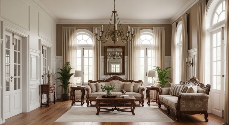 Colonial Revival Interior: Timeless Design Ideas for a Classic Home Style