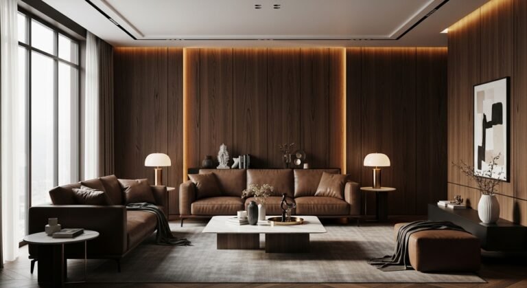 Dark Brown Interior: Elegant, Warm, and Timeless Design Ideas