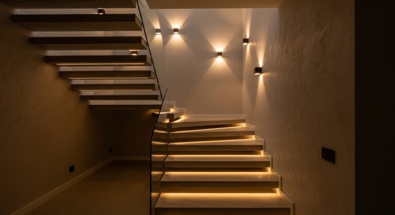 Interior Staircase Lighting: Stylish Ideas to Transform Your Home