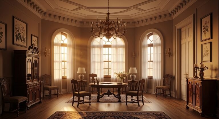 Colonial Interior: Timeless Elegance and Classic Home Design Inspiration