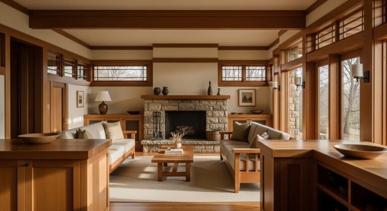 Prairie Style Houses Interior: Timeless Design Ideas for a Warm and Natural Home