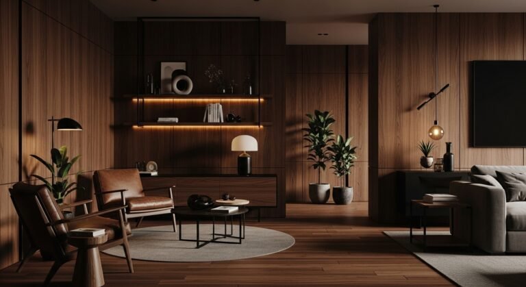 Dark Wood Interior: Timeless Elegance and Warm Design Ideas for Every Home