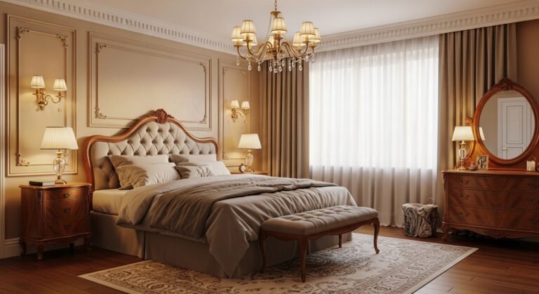 Classic Bedroom Interior: Timeless Design Ideas for an Elegant Space