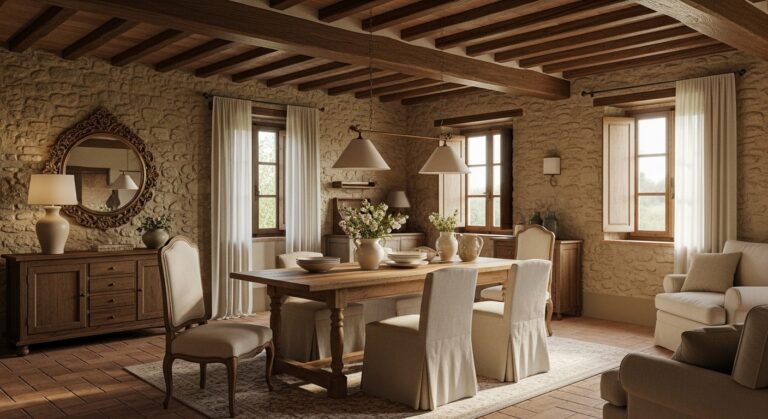 Italian Country House Interior: Timeless Design Ideas for a Warm and Rustic Home