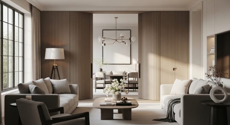 Drum Doors Interior Modern: Stylish and Space-Saving Design Ideas for Contemporary Homes