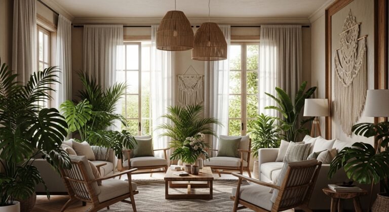 Tropical Style Interior: A Complete Guide to Creating a Relaxing, Nature-Inspired Home