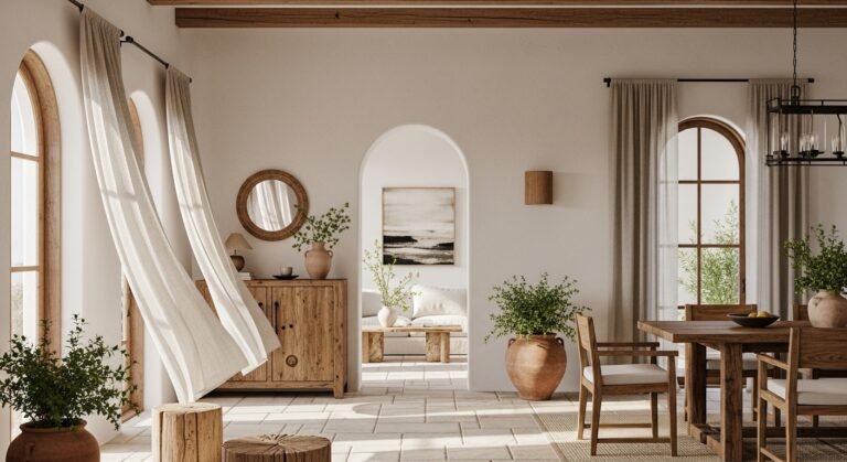 Mediterranean Home Interior: Timeless Elegance and Warm Coastal Living