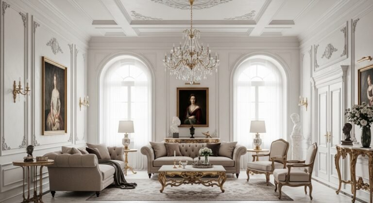 Neoclassical Interior Living Rooms: Timeless Elegance for Modern Homes