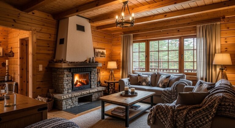 Cabin House Interior: Cozy, Rustic & Modern Design Ideas for a Warm Living Space
