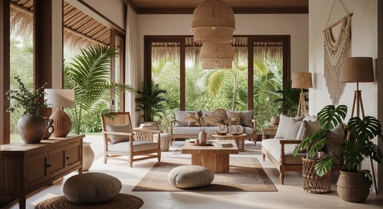 Bali Interior Design: Create a Calm, Tropical, and Luxurious Living Space
