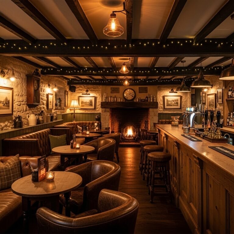 Country Pub Interior: Timeless Design Ideas for a Warm and Inviting Space