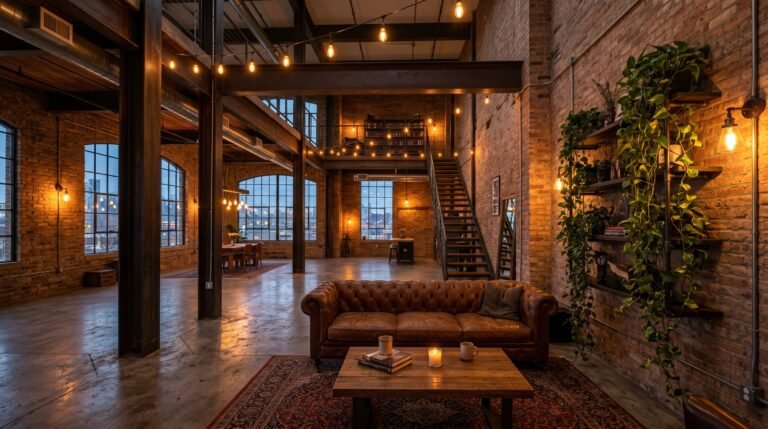 The Raw, Honest Beauty of Industrial Interior Style: How to Make Exposed Brick and Steel Feel Like Home