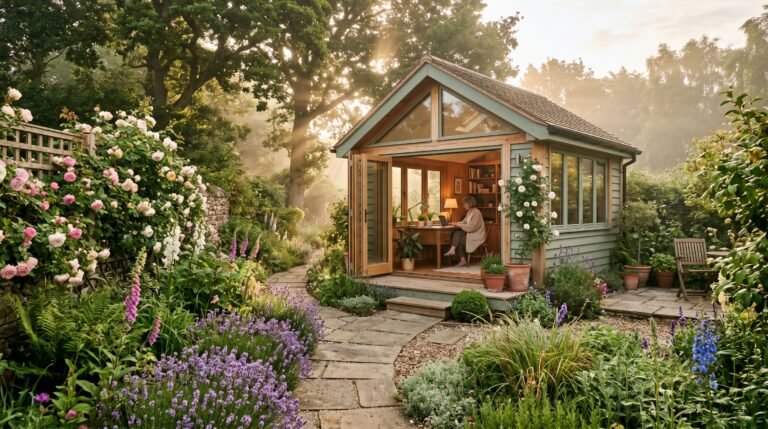 The Garden Office Interior That Changed How I Work, Think, and Breathe