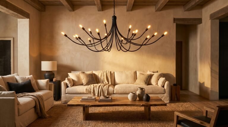 The Chandelier That Changed Everything: How One Light Fixture Can Transform Your Entire Living Room
